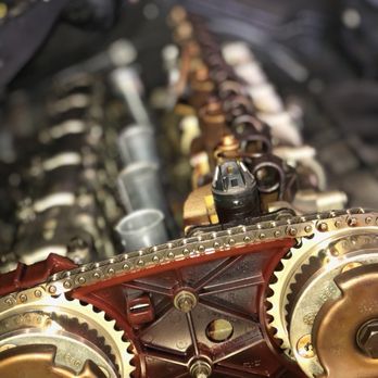 Union Lube Shop - Picture shows timing chain and cam shaft sprocket - Auto Repair Near Me - Union, New Jersey