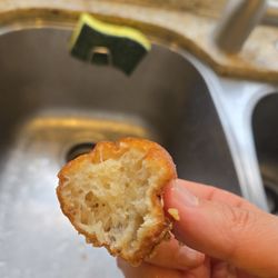 Chewy airy doughy