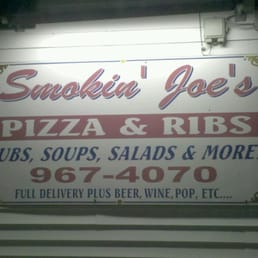 sign for pizza and ribs sign for pizza and ribs