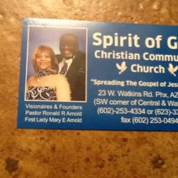 Spirit Of God Christian Community Church - Sogccc is a great church