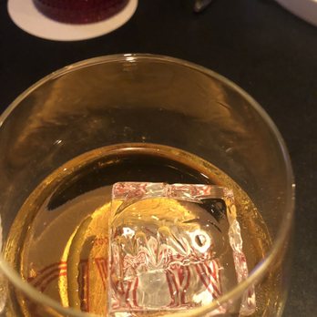 MAD - Ice blocks with the restaurant name - Spanish Near Me - Houston, Texas
