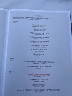 Menu photo 1 Restaurant Puricelli Trechtingshausen, RP
