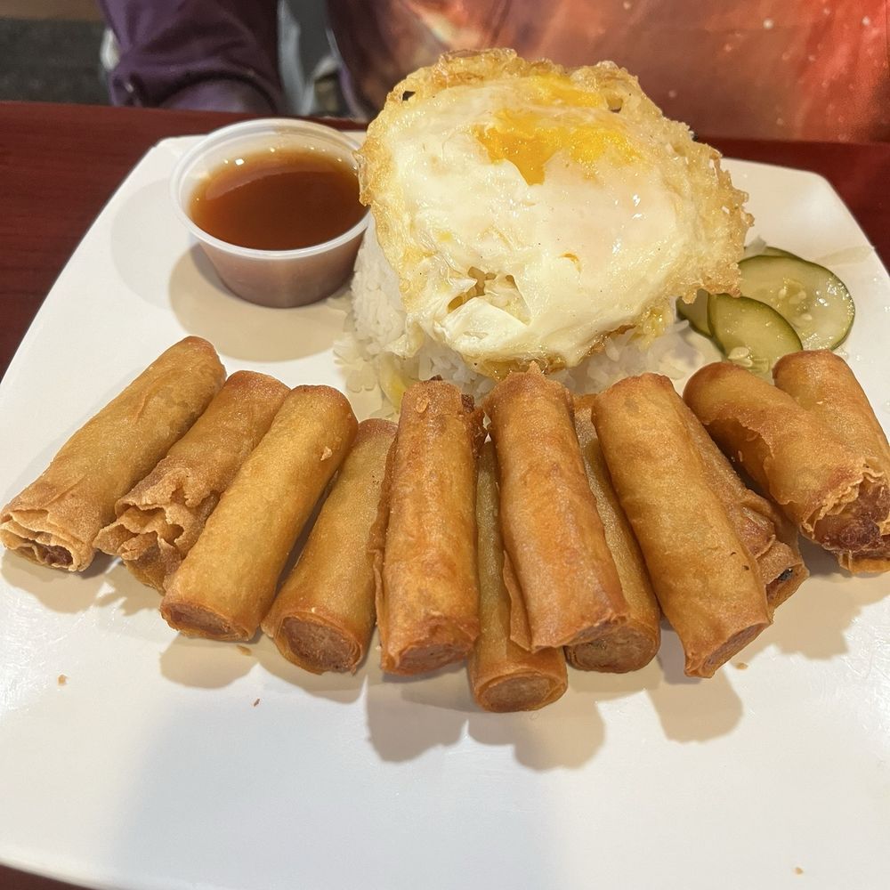 Hong Ning Restaurant - Lumpia lunch special with garlic rice - Filipino Near Me - Carol Stream, Illinois Hong Ning Restaurant - Lumpia lunch special with garlic rice - Filipino Near Me - Carol Stream, Illinois