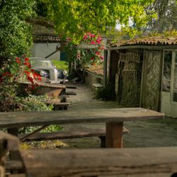 Fogar do Santiso - Covered and uncovered outdoor terraces