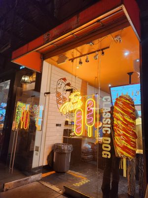 Two Hands Corn Dogs by null