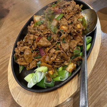 Jiang Nan - Cumin Lamb on Sizzling Plate - Chinese Near Me - Irvine, California