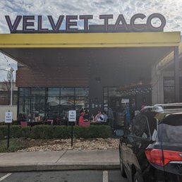 Exterior outside entrance of Velvet Taco - Charlotte, North Carolina Exterior outside entrance of Velvet Taco - Charlotte, North Carolina