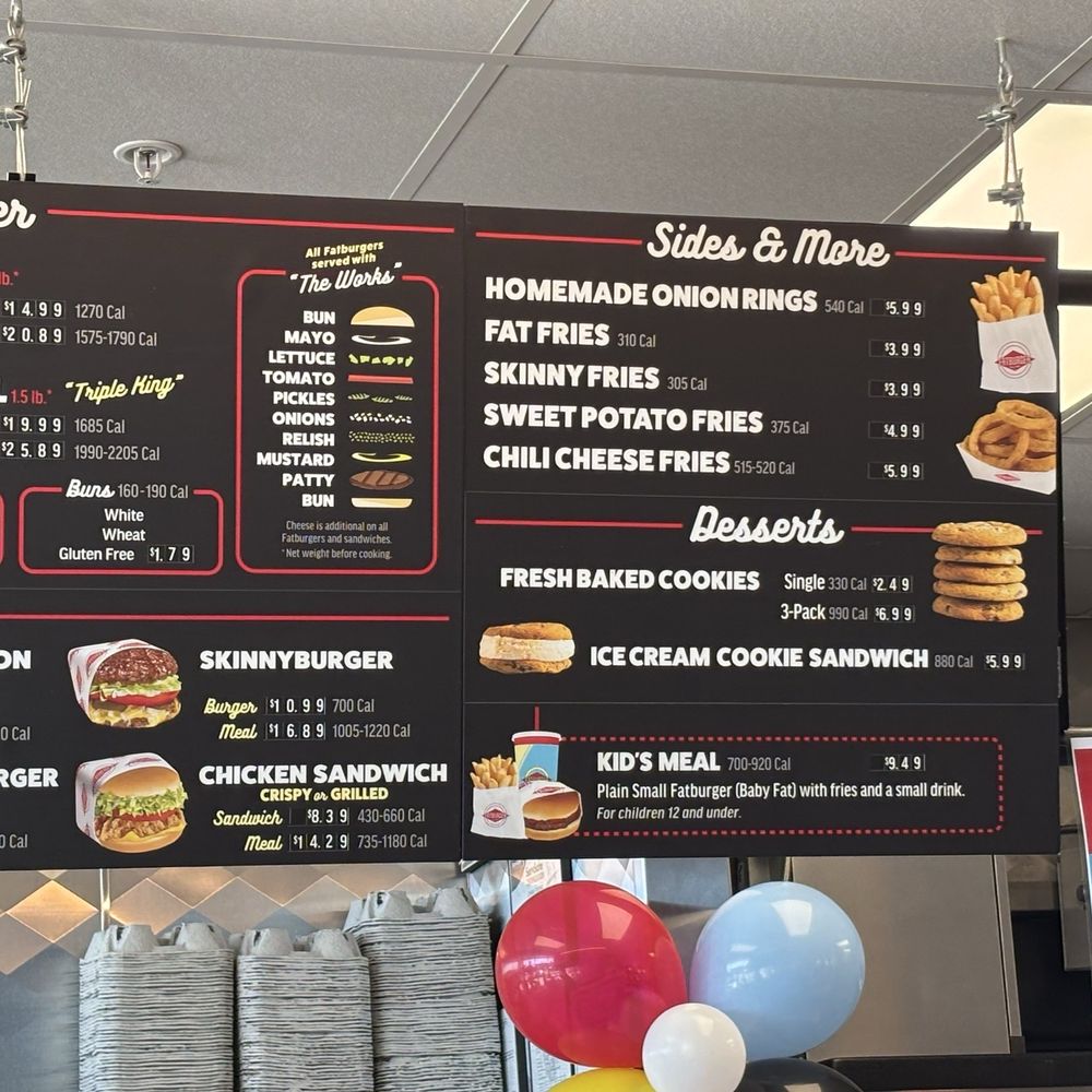 Fatburger - Menu - Burgers Near Me - Celebration, Florida