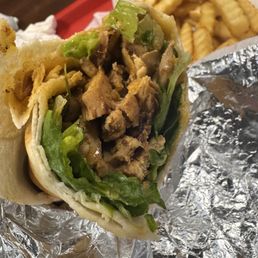 Chicken Shawarma Sandwich Chicken Shawarma Sandwich