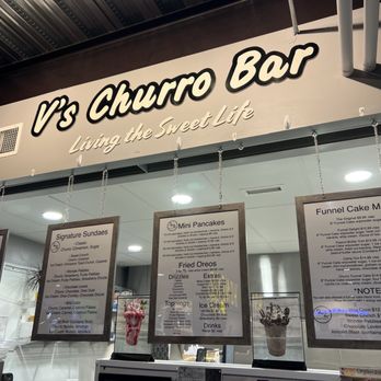 V’s Churro Bar - 3/6/25 Menu - Food Trucks Near Me - Reno, Nevada