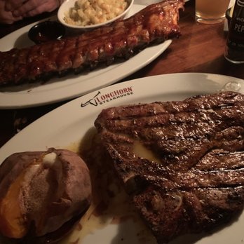 LongHorn Steakhouse - 22oz LongHorn Porterhouse, sweet potato full rack ribs & loaded Mac n cheese - Steakhouses Near Me - Winter Garden, Florida LongHorn Steakhouse - 22oz LongHorn Porterhouse, sweet potato full rack ribs & loaded Mac n cheese - Steakhouses Near Me - Winter Garden, Florida