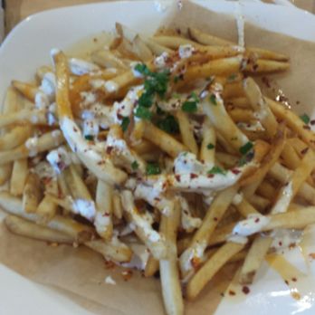Jacks Urban Eats - Walnut Creek - Yep Urban Fries people, order it, eat it. Then wash it down with the Cucmber mint lemonade. - Salad Near Me - Walnut Creek, California