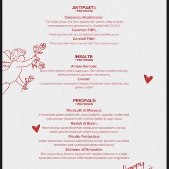 Tarantella on 4th - Valentine menu 2025 - Italian Near Me - Long Beach, California Tarantella on 4th - Valentine menu 2025 - Italian Near Me - Long Beach, California