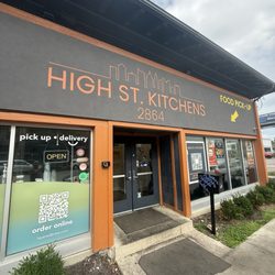 Outside of the High Street Kitchen