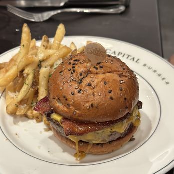 The Capital Burger - Bacon Cheeseburger - Burgers Near Me - Coral Gables, Florida The Capital Burger - Bacon Cheeseburger - Burgers Near Me - Coral Gables, Florida