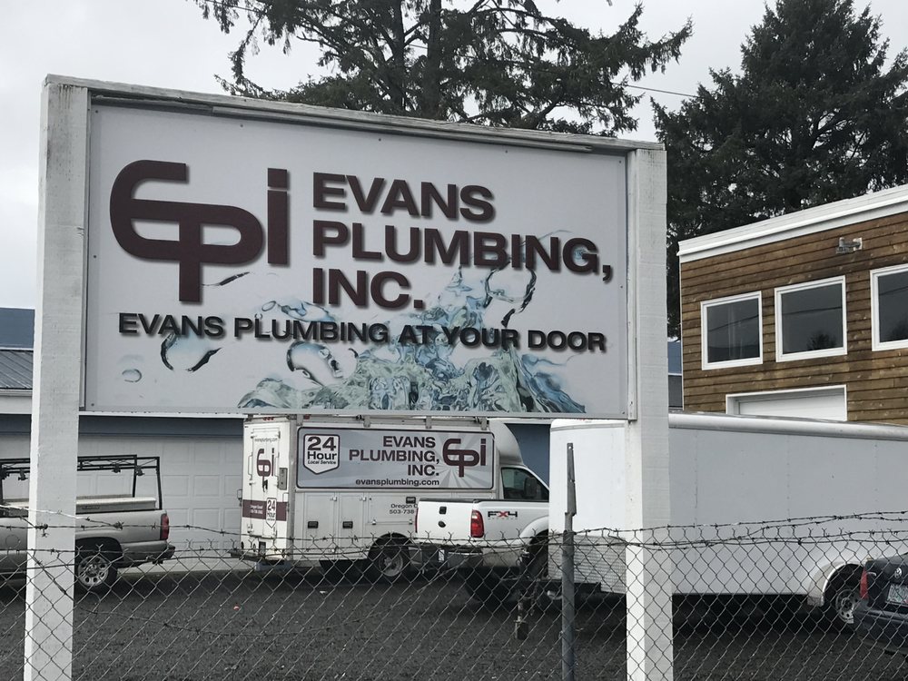 Slide of Evans Plumbing