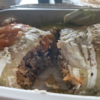 Fridas Mexican Grill - Wet Burrito with ground beef and salsa verde - Mexican Near Me - Thorndale, Pennsylvania Fridas Mexican Grill - Wet Burrito with ground beef and salsa verde - Mexican Near Me - Thorndale, Pennsylvania