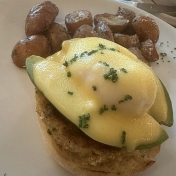 Primrose - Crab Cake Benedict - New American Near Me - Las Vegas, Nevada Primrose - Crab Cake Benedict - New American Near Me - Las Vegas, Nevada