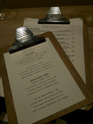 Menu photo 3 Smith & Gertrude Edinburgh, EDH