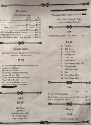 Menu photo 6 Simply Good BBQ Defuniak Spring, FL