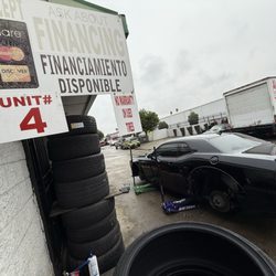 DWS Tires - Outside of the shop
