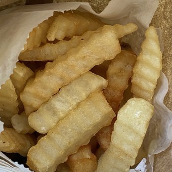 Lucky Box Restaurant - Fries filled the entire package - Chinese Near Me - Honolulu, Hawaii