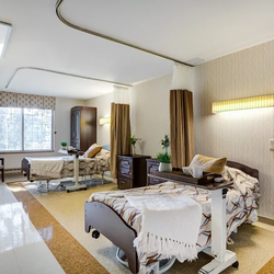 The Brentwood Rehabilitation & Healthcare Center - Semi-private room for residents