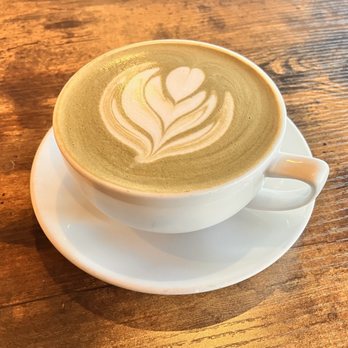 Big Mug Coffee Roaster - Hojicha Latte - Coffee Roasteries Near Me - Santa Clara, California