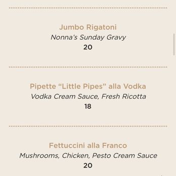 FRANCO’S RISTORANTE - Updated May 2025 - 470 Photos & 370 Reviews - 300 ...