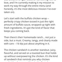 OX-B's - Yelp- please allow my review to show- this is a great local gem!