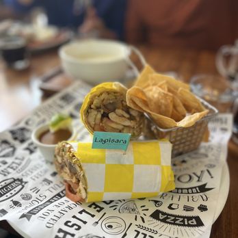 Lapisara Eatery - Yum Tom Yum Burrito - Breakfast & Brunch Near Me - San Francisco, California