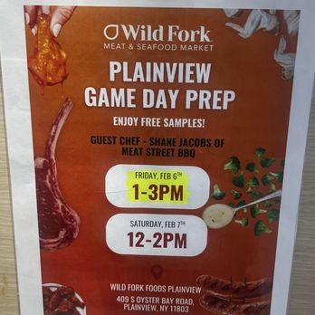 Wild Fork - There's an event today and tomorrow if you can make it! - Seafood Markets Near Me - Plainview, New York Wild Fork - There's an event today and tomorrow if you can make it! - Seafood Markets Near Me - Plainview, New York