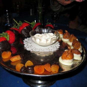 Hugo's Cellar - dessert that comes with the meal - American Near Me - Las Vegas, Nevada Hugo's Cellar - dessert that comes with the meal - American Near Me - Las Vegas, Nevada