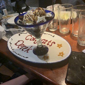 Red Lobster - They gave us a free desert to celebrate Derek's promotion:) - Seafood Near Me - Riverside, California Red Lobster - They gave us a free desert to celebrate Derek's promotion:) - Seafood Near Me - Riverside, California