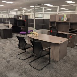National Office Interiors & Liquidators - Catalina Laminate Casegoods by goSIT