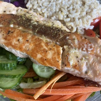 B Nutritious - Pescatarian salad with brown rice. - Salad Near Me - Fountain Valley, California B Nutritious - Pescatarian salad with brown rice. - Salad Near Me - Fountain Valley, California
