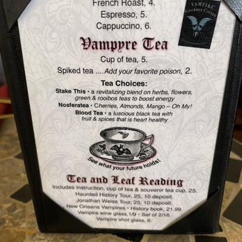 Vampire Cafe - Cafes Near Me - New Orleans, Louisiana