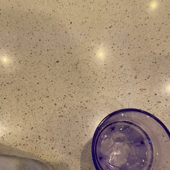 Atlantic Diner - Hair on the table at the Atlantic Diner. - American Near Me - Richmond Hill, New York