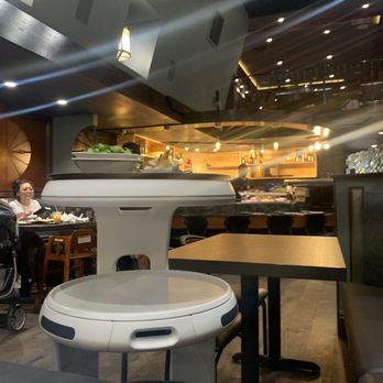 Sushi Rosa - That's our edamame being served on a robot - Sushi Bars Near Me - Santa Rosa, California Sushi Rosa - That's our edamame being served on a robot - Sushi Bars Near Me - Santa Rosa, California