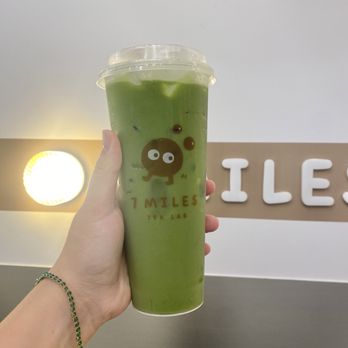 7 Miles Tea Lab - Matcha Earl Grey Oat Latte - Bubble Tea Near Me - Artesia, California 7 Miles Tea Lab - Matcha Earl Grey Oat Latte - Bubble Tea Near Me - Artesia, California