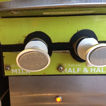 IKEA Restaurant - December 2016 - half broken dirty milk dispenser - Scandinavian Near Me - Brooklyn, New York IKEA Restaurant - December 2016 - half broken dirty milk dispenser - Scandinavian Near Me - Brooklyn, New York