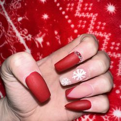 Designer Nails - Color bleeding, torn up cuticles, not painted nicely. Do I need to go on?