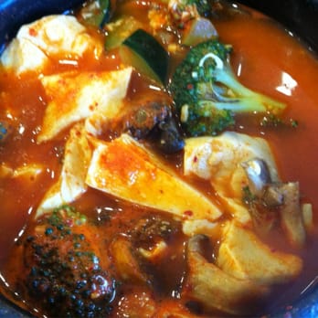 BCD Tofu House - Vegetable tofu soup. - Korean Near Me - Irvine, California BCD Tofu House - Vegetable tofu soup. - Korean Near Me - Irvine, California