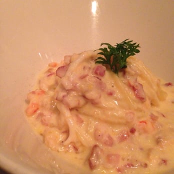 Impronta Cafe - Seafood carbonara pasta - Italian Near Me - Venezia, VE