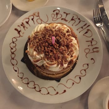 Mediterrano - The beautiful plating for my gluten free cake (brought by me and served by Mediterrano) - Mediterranean Near Me - Ann Arbor, Michigan