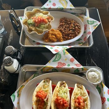 Old Town Cafe - Beef tacos and chicken enchilada casserole - New Mexican Cuisine Near Me - Albuquerque, New Mexico