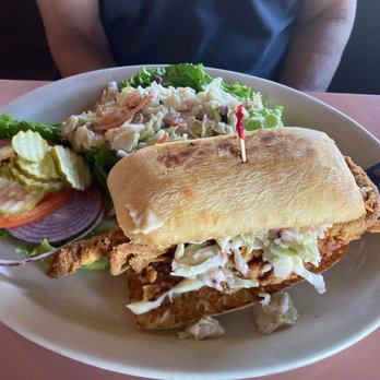 Fat Cats Cafe - Soft crab sandwich - Seafood Near Me - Avila Beach, California Fat Cats Cafe - Soft crab sandwich - Seafood Near Me - Avila Beach, California
