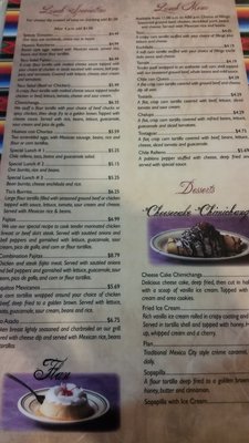 Menu photo 1 Tio's Mexican Restaurant Conway, AR