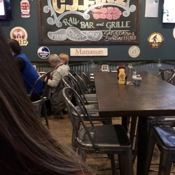CJ Finz - Lots of seating - and they have brunch Saturday and Sunday 10am-2pm - Seafood Near Me - Manassas, Virginia CJ Finz - Lots of seating - and they have brunch Saturday and Sunday 10am-2pm - Seafood Near Me - Manassas, Virginia