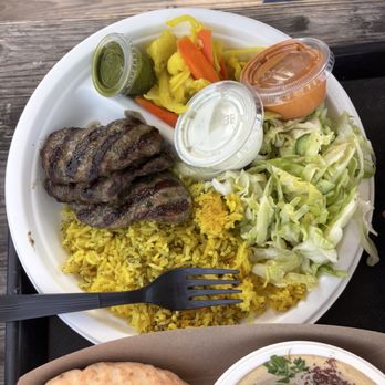 Tamar - Lamb Kofta Plate - Middle Eastern Near Me - Santa Barbara, California Tamar - Lamb Kofta Plate - Middle Eastern Near Me - Santa Barbara, California